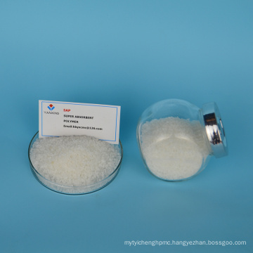 Recyclable, environmentally friendly resin 5-20 mesh,20-80mesh SAP Super Absorbent Polymer